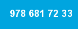 978 681 72 33 978 681 72 33